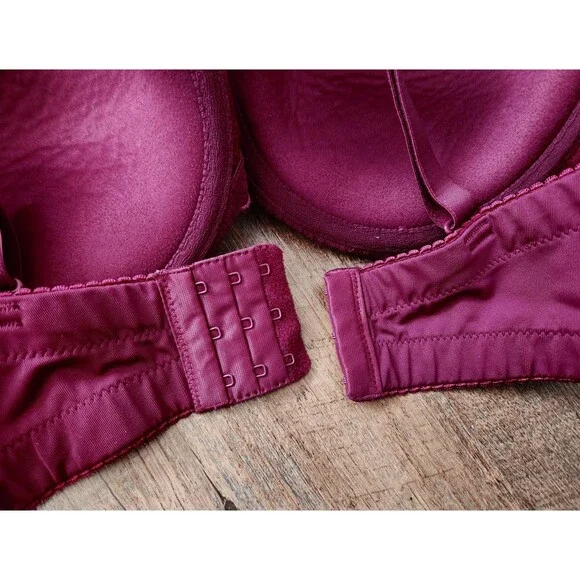 Maidenform 36D burgundy underwire bra - Picture 4 of 5